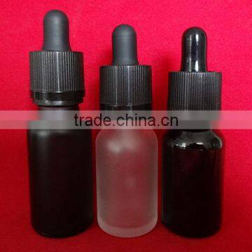 wholesale e-liquid glass bottles have CRC caps (Child resistant)