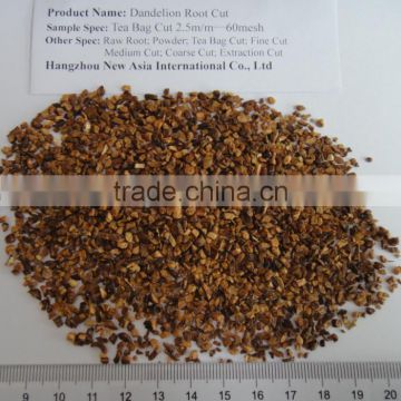 100% Natural Dandelion Root and Leaves Cut Tea Bag Cut F/C Fine Cut,T/B,Medium Cut, Coause Cut C/C,Extraction Cut EX