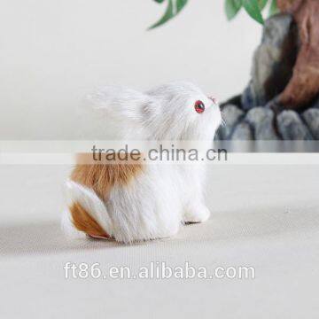 Rabbit Make Fur Life Size Animal Replica Easter Realistic Bunny photo-5