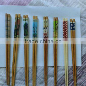 Hot sale carbonized Bamboo Chopsticks and natural white family chopsticks food tool