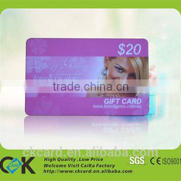 Direct Sale Loyalty Member Gift Card Ticket Free Sample photo-4