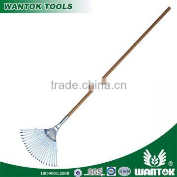 22T New Type R118AL Metal Leaf Rake with long handle