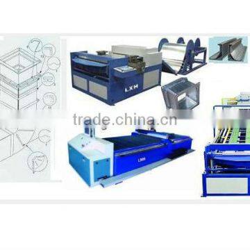 Metal Sheet Working Machinery for Making Spiral Duct, Oval Duct, Round Duct and Square Duct Etc. From LMS/30 Years Manufacturer