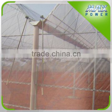 Greenhouse galvanized steel rain gutter