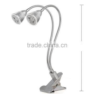 Led Grow Light, 10W Desk Clip Lamp With 360 Degree Flexible Gooseneck and Double On/off Switch for Indoor Plants photo-2