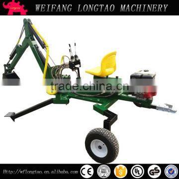 Trailer Towable Trencher Backhoe With CE Approved photo-3