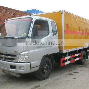 3-6t Foton 4x2 Van Box Truck