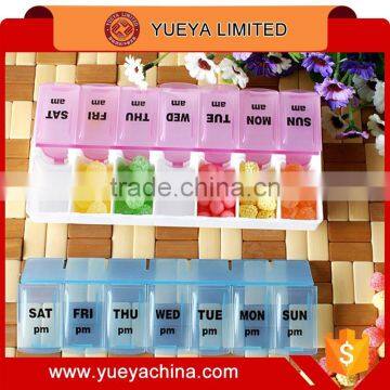14 Cells Double Rows Medicine Box Case photo-4