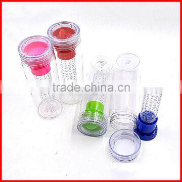 Tritan Sport Water Bottle Plastic New Fruit Infusion Water Bottle BPA Free 750ML photo-5