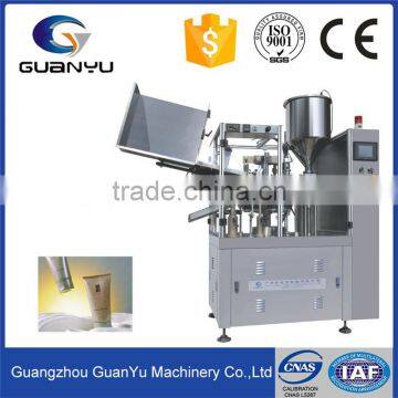 good quality automatic cosmetics cream plastic tube filling and sealing machine