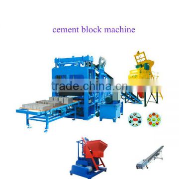 cement interlocking blocks machine