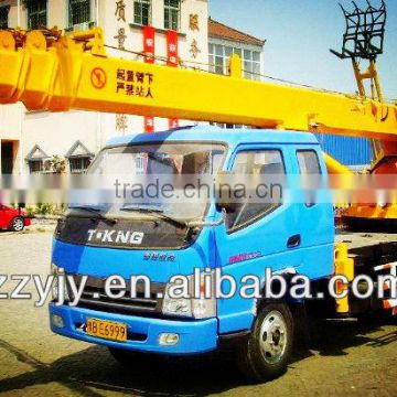 6 ton crane truck , small truck crane