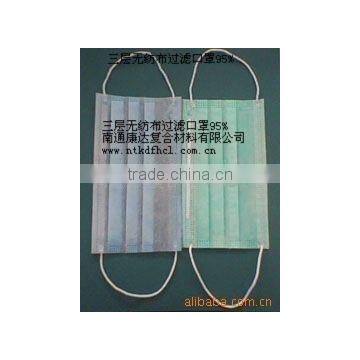 medical disposable nonwoven face mask