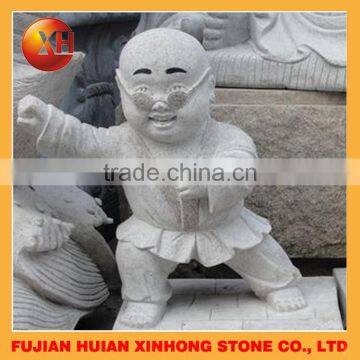 Tummy Sleeping Priestling Stone Statue for Home Decoration photo-5