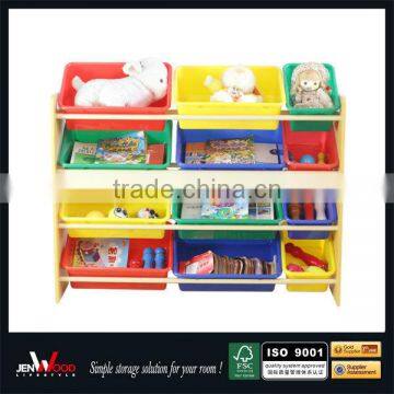 OEM Natural Finish MDF Big Capacity Kids Toy Storage Box photo-2