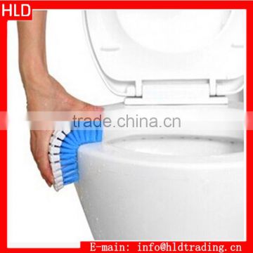 Factory Wholesale 360 Flexible Plastic Bathroom Toilet Brush