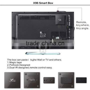 Wholesale Android Media Player Best Selling Android 6.0 Tv Box 1gb/8gb 4k Amlogic S905x Tv Box X96 photo-5