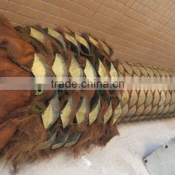 CHY020936 Fiberglass Palm Tree Trunk With Plam Tree Leaf photo-3