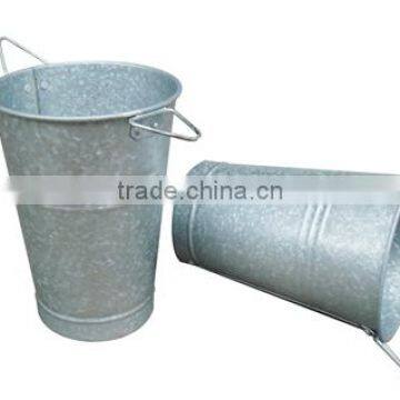 High Quality Best Selling Eco Friendly Round Zinc Flower Vase From Viet Nam