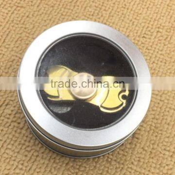 China Supplier OEM Metal Copper Hand Fidget Spinner Toy photo-6
