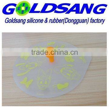 food grade silicone cup lid for mug cup cover