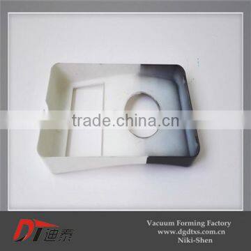 Custom Black and White Plastic Outline Vacuum Forming Part photo-4
