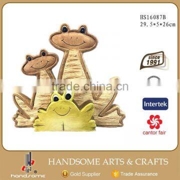 Outdoor Garden Decoration Art Wholesale Frog Figurine Lively Animal Sculpture photo-6