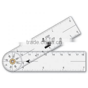 Plastic protractor