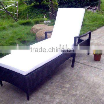 rattan chaise lounge