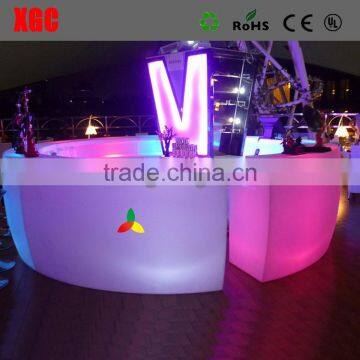 curve shape led new night club bar GF330