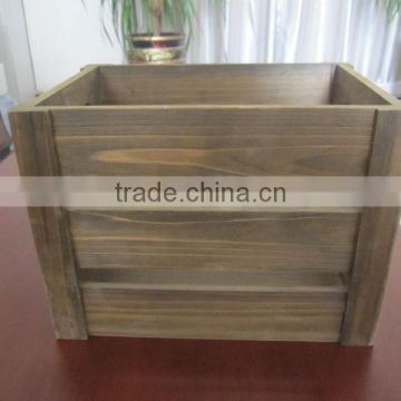 brown fir wood small wooden crates for sale