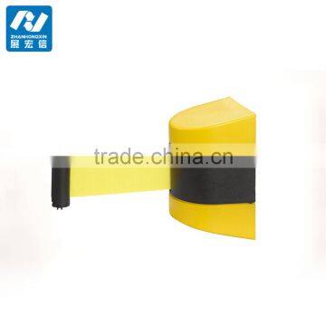 wall mounted retractable belt barrier,wall hang barrier stanchion