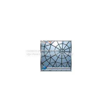 Exquisite Surface Steel Design Dome Glass Roof photo-5