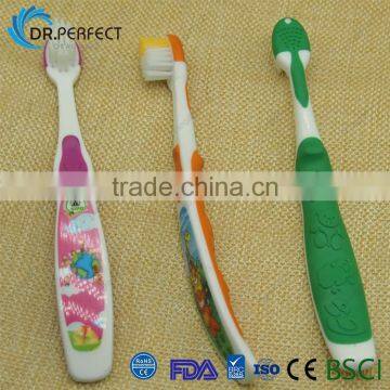 Pattern Printing Handle Kids Toothbrush Cleaning Teeth Dental Care for Children photo-2