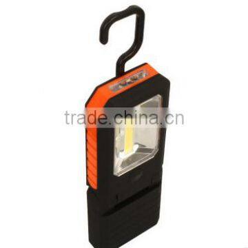 New 3led Foldable Cob Plastic Work Light With Magnet Led Working Light With Hook photo-2
