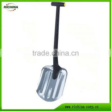 Car Snow Shovel, Aluminum head with PP handle , T grip, Aluminum snow shovel, car/truck shovel