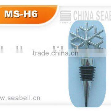 Ms-h6 Snowflake Wine Bottle Stopper