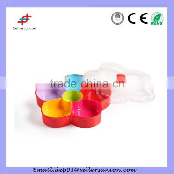 Plastic Candy Tray with 6compartments candy box