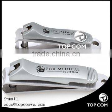 2-Piece Ergonomic Surgical Stainless Steel Toenail / Fingernail Clipper Set