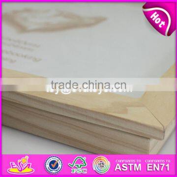 Wholesale Cheap Classic Wooden Picture Frames With Customize Logo W09A005 photo-4