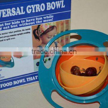 Magic 360 Degree Rotation Bowl Universal Multi-function Kids Bowls photo-2