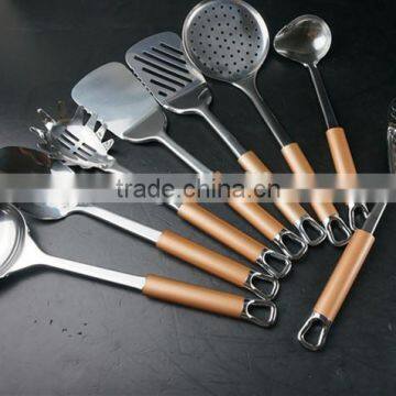 33060 Stainless Steel Kitchen Cooking Utensils With Cover Handle photo-6
