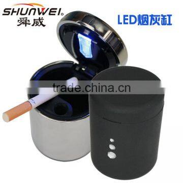 high qulity LED car ashtray with Lid