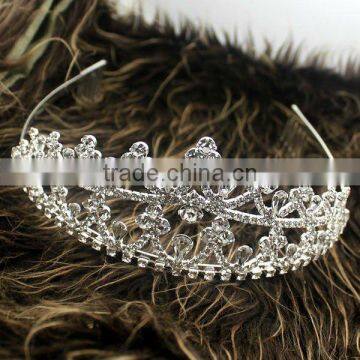 rhinestone bridal wedding hair tiaras for bridal