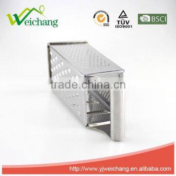 WCE7040 New Products 4 Sides Electrolytic Corrosion Vegetable Kitchen Graters Stainless Steel Grater photo-4