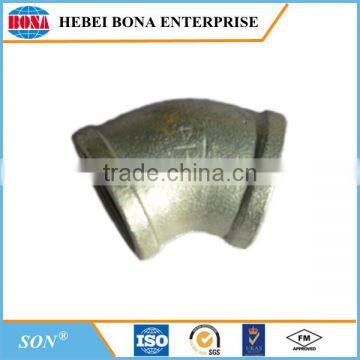 Malleable Iron Pipe Fittings 45 Degree Elbow photo-2