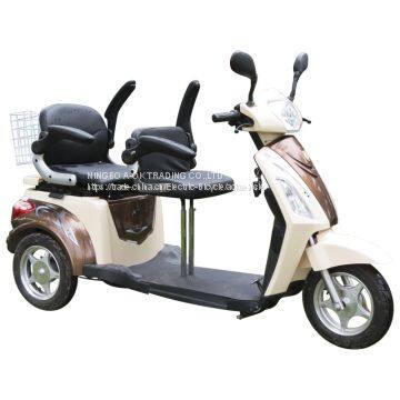 High Quality Electric Disabled Scooter in special offer, Electric Mobility Tricycle with Double Deluxe Saddle
