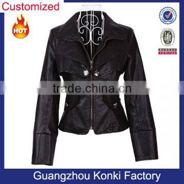 wholesale winter leather jackets women 2017