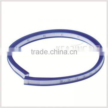 Kearing Brand Flexible Curve Ruler, 30cm & 12'' Length Flexible Ruler for Curve Line Drawing, Blue or Red Ruler Colour #KF30 photo-5