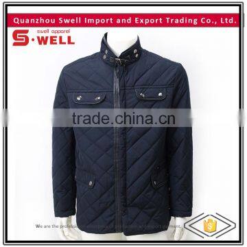 2016 wholesale nylon custom quilted latest design jacket for men